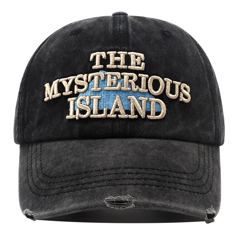The Mysterious Island Letter Embroidery Cotton Baseball Cap For Men Women Fashion Casual Vintage Snapback Hat Visor Hip Hop Caps