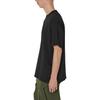 STONE ISLAND Garment Dyed Embroidered Logo T-Shirt Black Men Tops 801520457-V0029