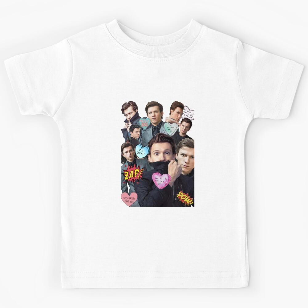 Tom Holland gifts for fan Kids T-Shirt 100
