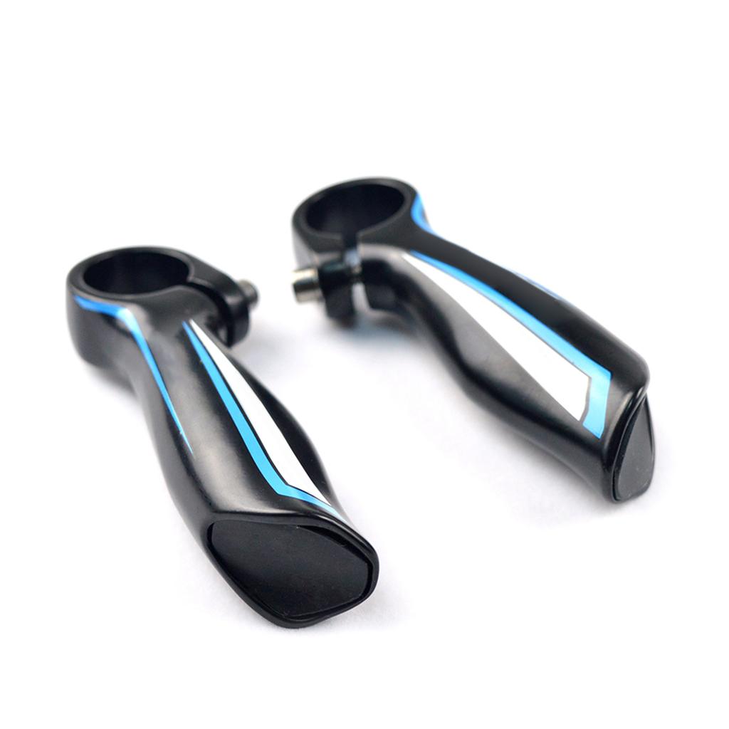 Handlebar Ends 1 Pair  Handlebar Ends Aluminum Alloy  Mountain Bike Handle Bar Ends 22.2mm