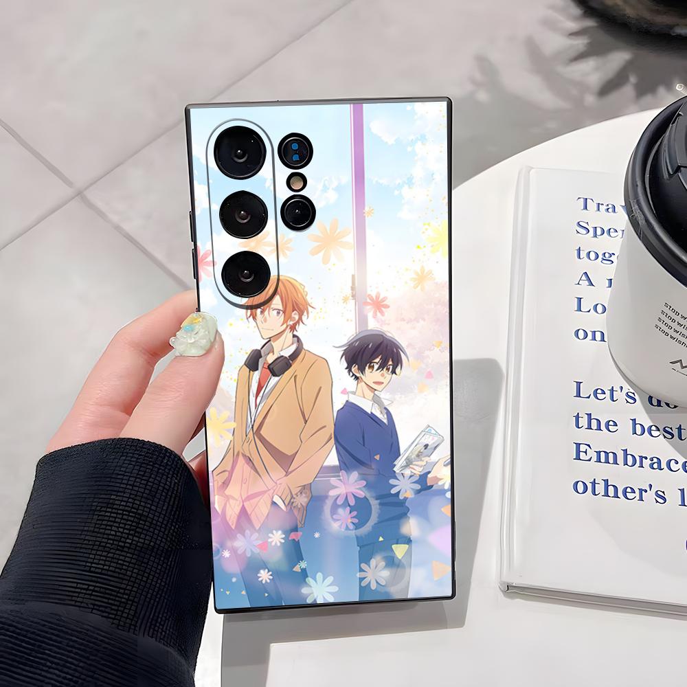 Sasaki And Miyano Anime Phone Case For Samsung S26 Ultra S25 Edge Ultra S23 S22 S21 S20 Ultra Plus S24 Fe Glass Cover