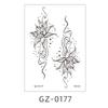 Herbal Juice Tattoo Sticker Waterproof Temporary Simulation Tattoo Flower Arm Tattoo Sticker