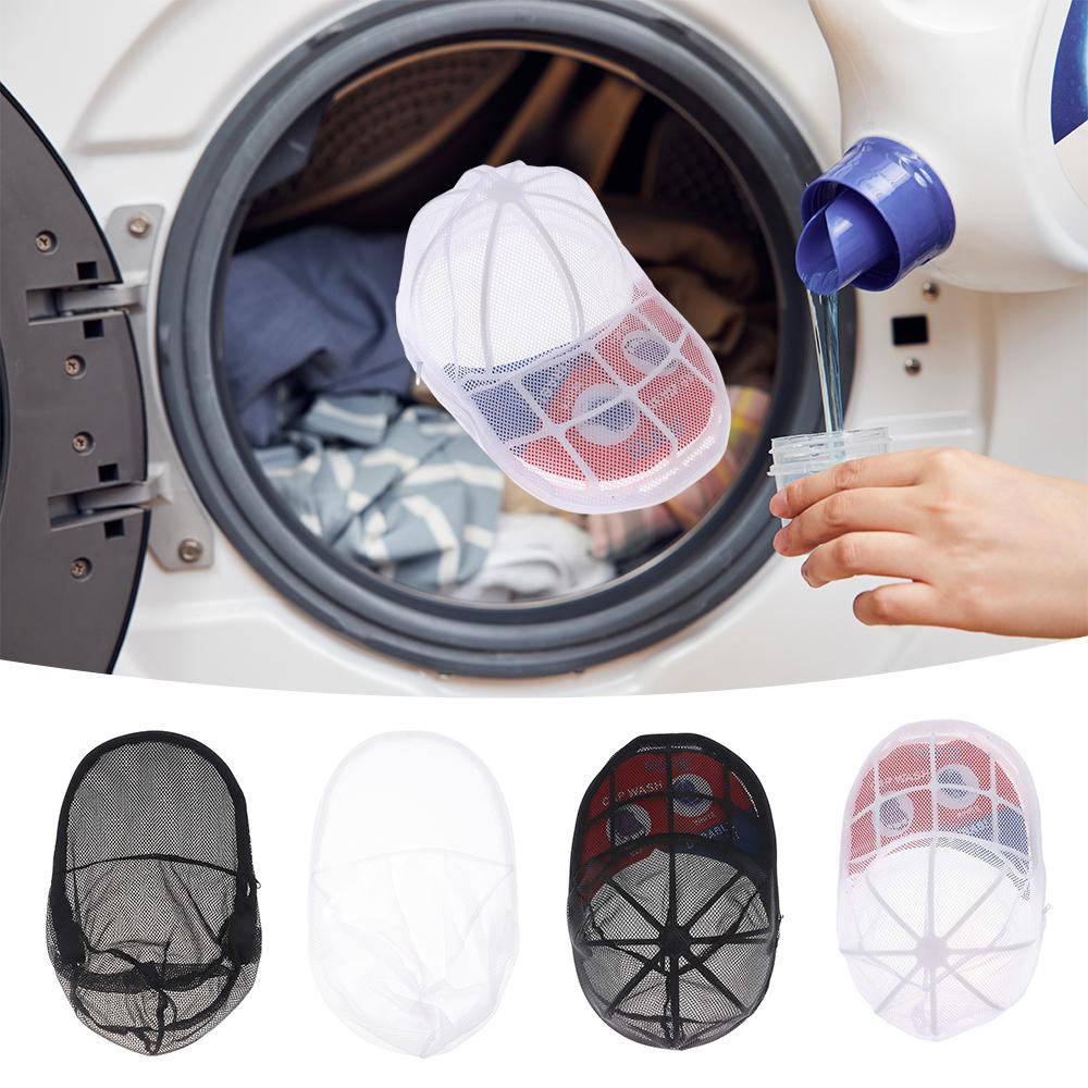 Protector Holder Baseball Cap Washing Cage Polyester Baseball Hat Washer Washer Hat Bag Dishwasher Washing Hat Rack