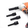 Solid Hex Bit Kit Accurate 1/2inch Pneumatic Wrench Drive Impact Socket For Secure Hold Different Dimension Industrial Use
