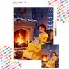 Diamond Painting DIY Cozy Winter Scene Diamond Art Painting Set for Home Office Decoration Handmade Gifts
