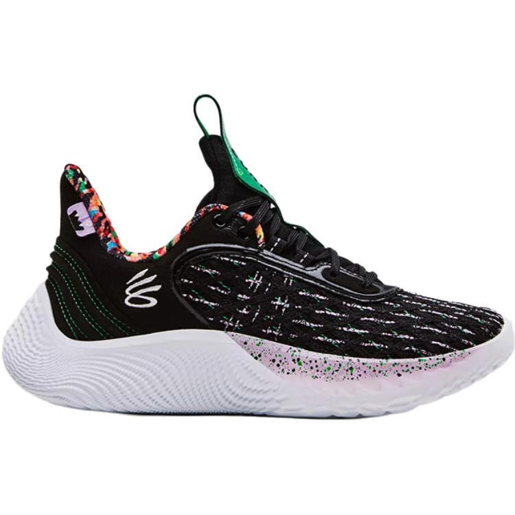 Sesamstraße x Curry Brand Curry Flow 9 GS Street Pack - Zähl es Kinder-Sneaker Schwarz Octane 3024249-002