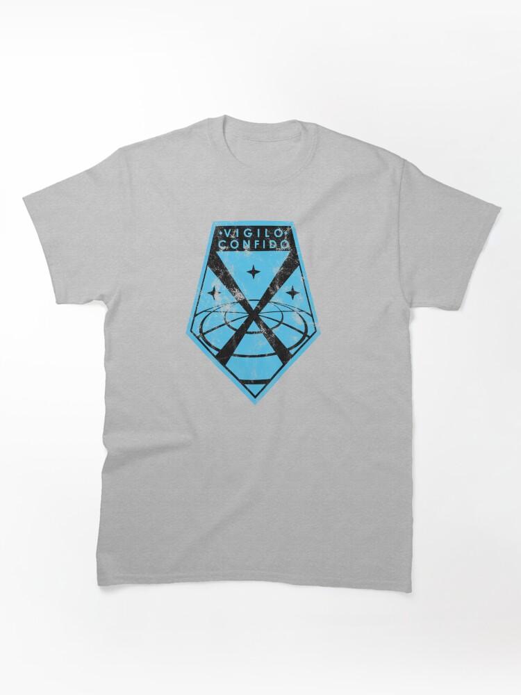 Acornia Mirror Worlds Xcom - Vigilo Confido Classic Unisex T-Shirt