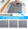 ABSORBY Absorbierende Duschmatte Duschvorleger Badvorleger Badematte Badteppich