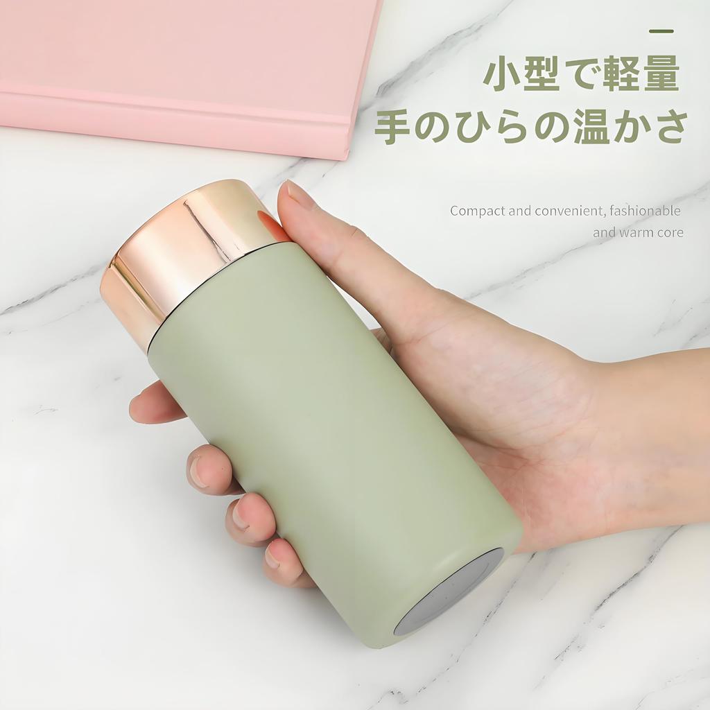 Stainless MYEEDA Stainless Steel Thermos Water 200ml Easy To Stylish Coffee Suitable for Elementary School Girls and Mini Water Direct Mini Vacuum