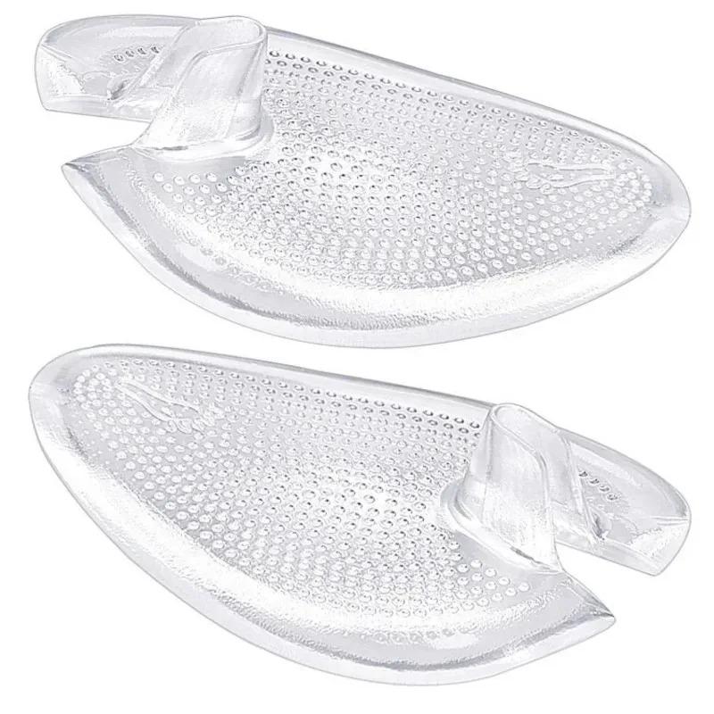Cuscinetti Massaggianti Antiscivolo in Gel Silicone per Avampiede Plantari per Pantofole Sandali Infradito Accessori per la Cura del Piede