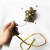 Soft Strap Lizard Traction Rope Creative Pet Turtle Harness Tortoise Chest Strap  for Mouse Hamster