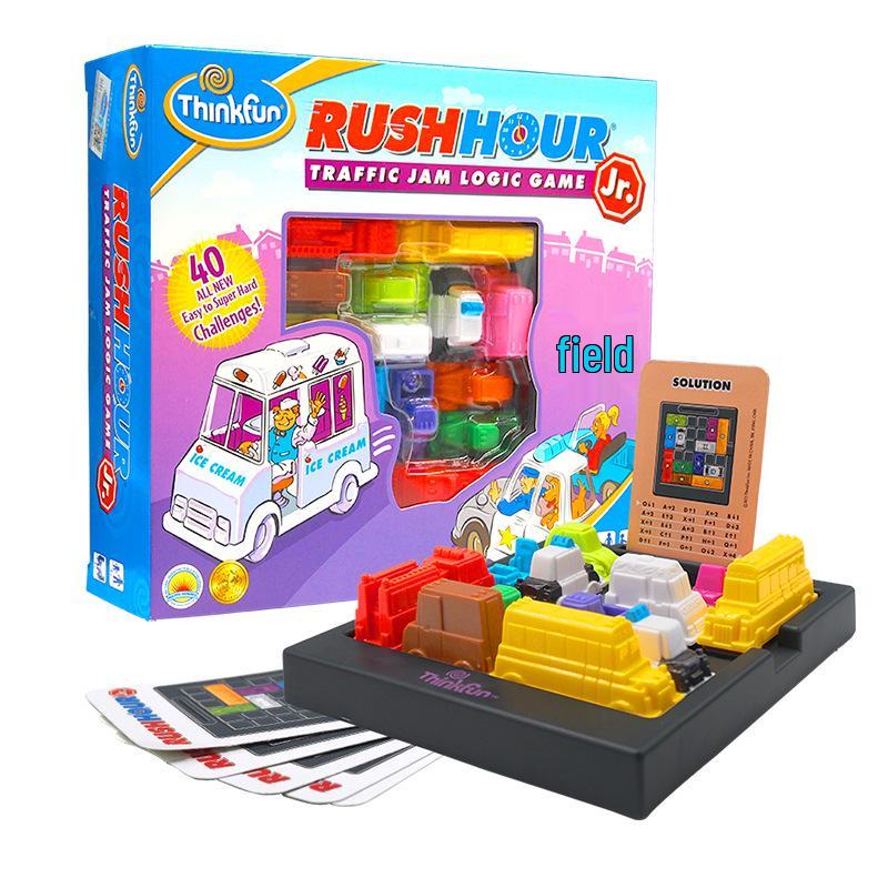 ThinkFun Rush Hour Junior Deluxe Edition: Beginner Spatial Thinking & Planning Toy