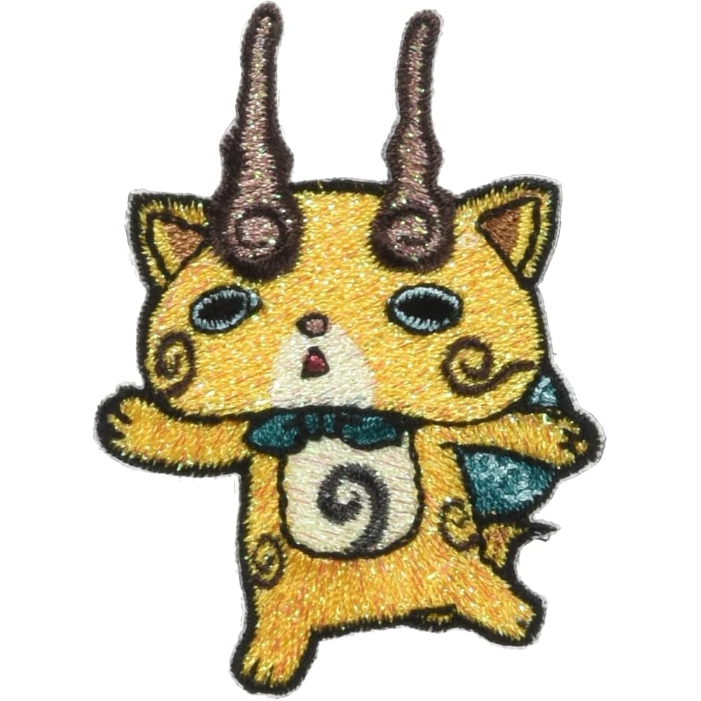 Yokai Watch Embroidered Deco Sticker Komajirou S03Y0098 Decorative Craft Accessory