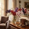 80 CM Artificial Vanda Orchid Plastic Large Flower Real Touch Orchids Floral Arrangements Realistic Phalaenopsis Branch