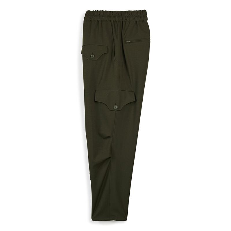 Y-3 Sp Uni Str Pant Casual Cargo Pants Unisex Pants Military-Green JE3436