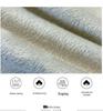 Women's Light Blue Plush Elastic Waist Wide-Leg Jeans, 2025 Spring/Autumn, Thickened, 9/10 Straight Leg.