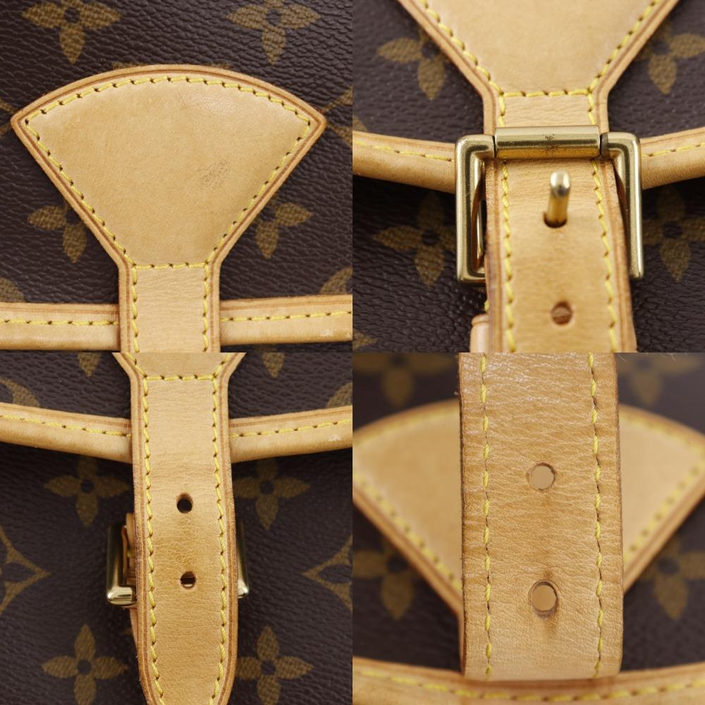 LOUIS VUITTON Sologne Shoulder Bag M42250 Brown Monogram canvas Women Used