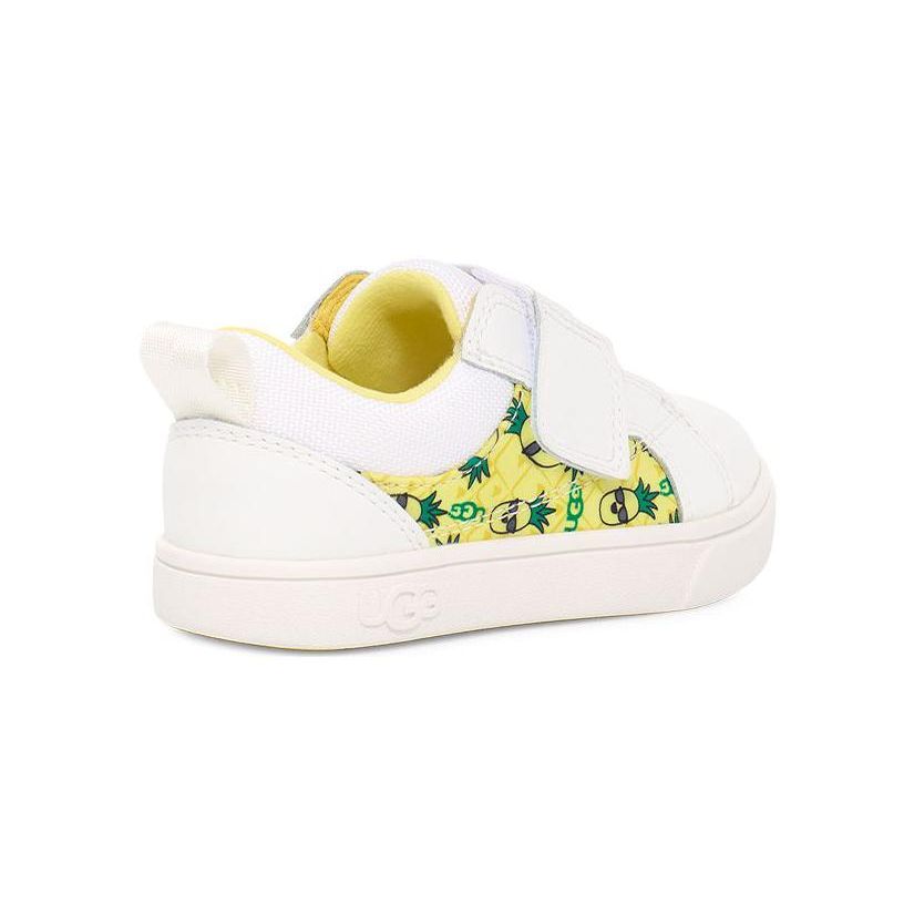 UGG Leather Comfortable Casual Low-Top Walker Baby Sneaker Pineapple-Yellow 1138613T-PNE