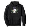 Cat Hat Flower Naturecore Hoodie