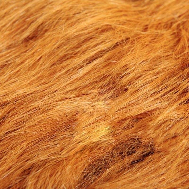 New Pet Hat Costume Lion Mane Cat Wig Halloween Dress Up With Ears Pet Hat Lion Mane Wig Cute Pet Cos