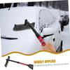 Portable Snow Scraper Ergonomic Grip Efficient Ice And Frost Removal Tool For Trucks Suvs Snow Brush For Windshield And Window Cleaning