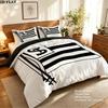 Sk Sturm Graz Pattern Bedding Quilt Set Quilt Cover Pillowcase Home Birthday Gift(1 * duvet cover + 2 * pillowcase, without core)