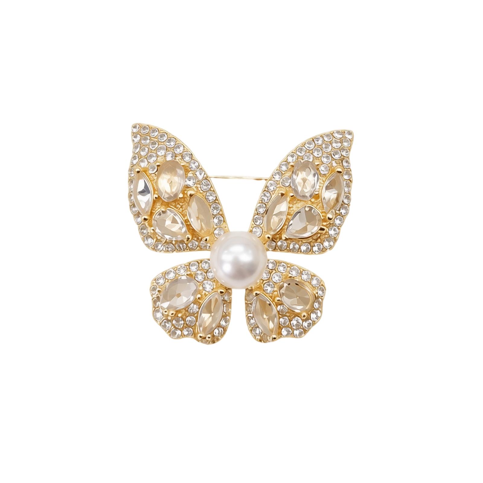 Women s Elegant Butterfly Brooch Lapel Pin for Suit Coat Versatile one size