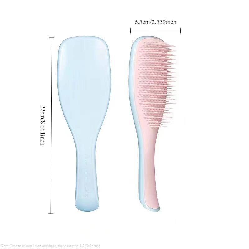 Cepillo de masaje antiestático para el cabello, peine mágico original, cepillo de masaje para ducha, sin nudos, desenredante, 4 colores