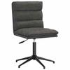 VidaXL Dining Chairs Set of 2 Black Faux Leather, Chair, Living Room Chair, Accent Chair, Kitchen Chair, Seat At 3315405