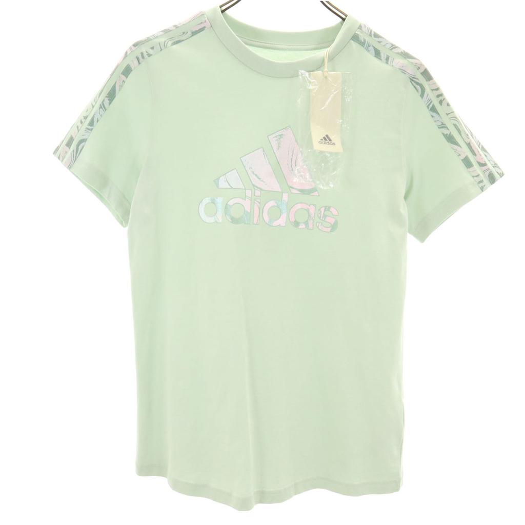 unused adidas Short sleeve T-shirt L Mint green Women Used