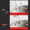 304 Stainless Steel Steamer Basket for Rice Cooker - Fine Hole Steaming Tray with Inner Rack and Layered Accessories for Electric Pressure Cookers