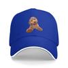 Cavapoo Labradoodle Goldendoodle Pudel Mischling Lässige Baseballkappe Laufen Hippie Hip Hop Hüte Frühling Sonnenschutz Baseballkappen