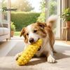 Teeth Cleaning Toys for Medium Dogs High-Resilience Foam Dog Chew Toy, Indestructible Corn Puppy Teething Safe Non-Toxic Pet Toy Aggressive