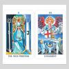 Kancharo Tarot Card Set Tarot In a Includes a Basic Japanese Tarot Card Instruction Manual and Pouch 78-Card [Radiant Rider-Waite Tin] (Authentic)