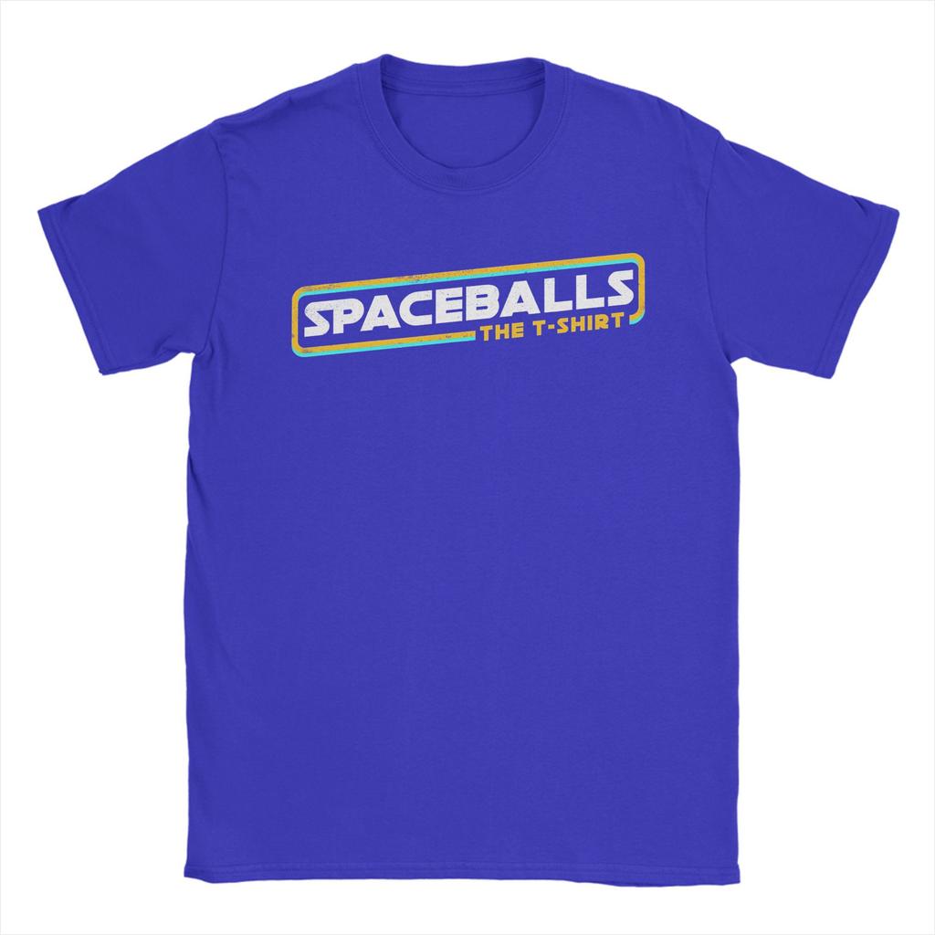 Men's T-Shirts Spaceballs Novelty Pure Cotton Tee Shirt Short Sleeve  T Shirts Crew Neck Clothing New Arrival