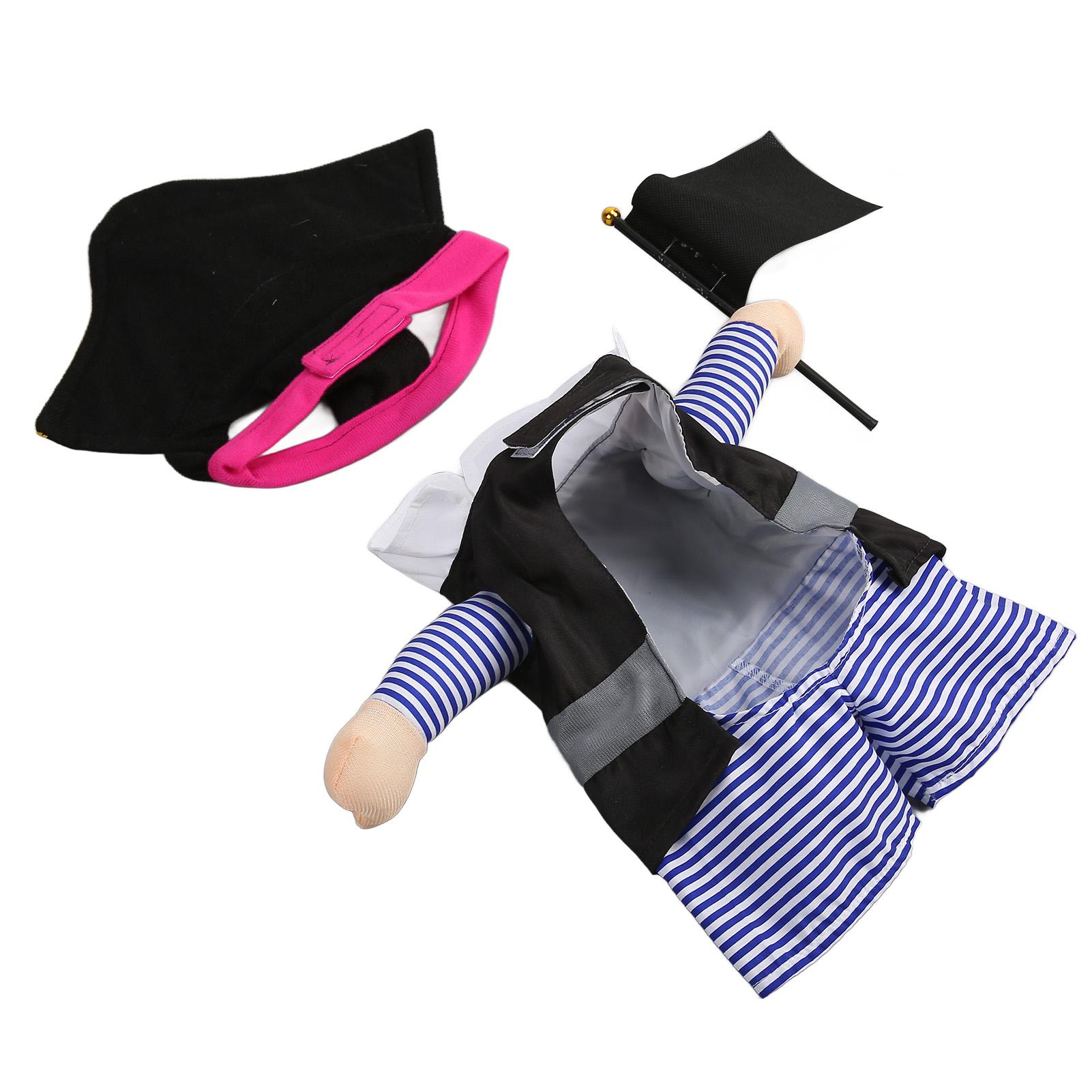 Собачий пиратский костюм Модный милый мультяшный принт Пиратский костюм для питомцев Собаки Кошки L L