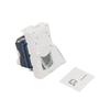 Cat 6 Network Connector Panel 45x22.5mm with Rotatable Module and Dust Cover for For server Room Applications 5 Pack