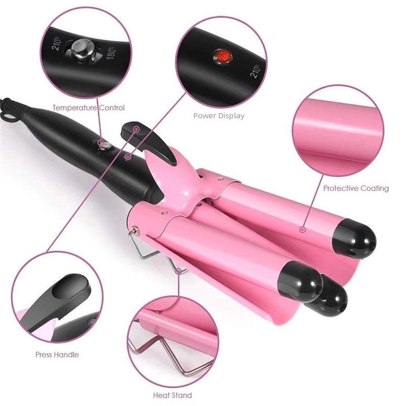 Wireless Automatic Curling Iron & Straightener Comb