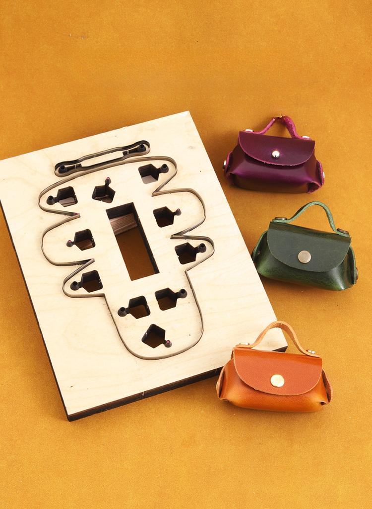 DIY Leather Craft Mini Small Twisting Bag Knife Die Cutting Mold Knife Mold Metal Steel Blade