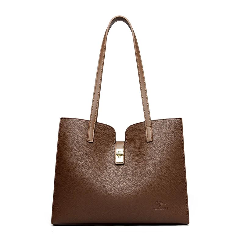 High-quality soft leather crossbody bags for women designer brand shoulder bag casual tote messenger bags