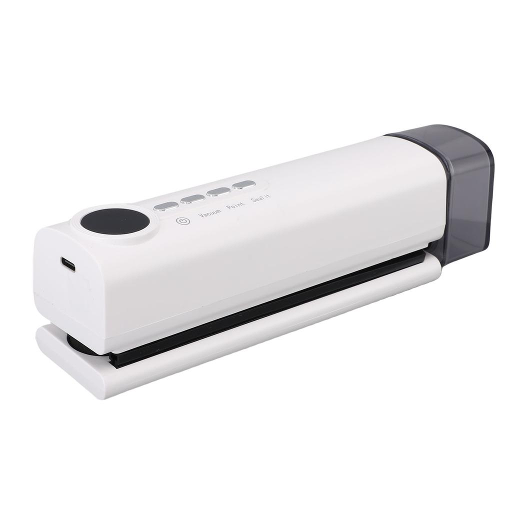 Cordless Vacuum Sealer Multifunctional Adjustable Temperature Portable Automatic Food Sealer Beige