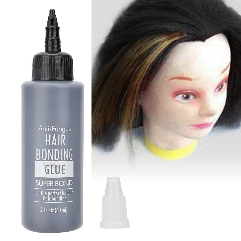 Hair Bonding Anti Allergy Glue Hairpiece Wig Hair Extension Gel Glue For Pro Salon 60ml