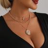 INS Vintage Wind Conch Starfish Element Clavicle Chain Summer Beach Vacation Necklace