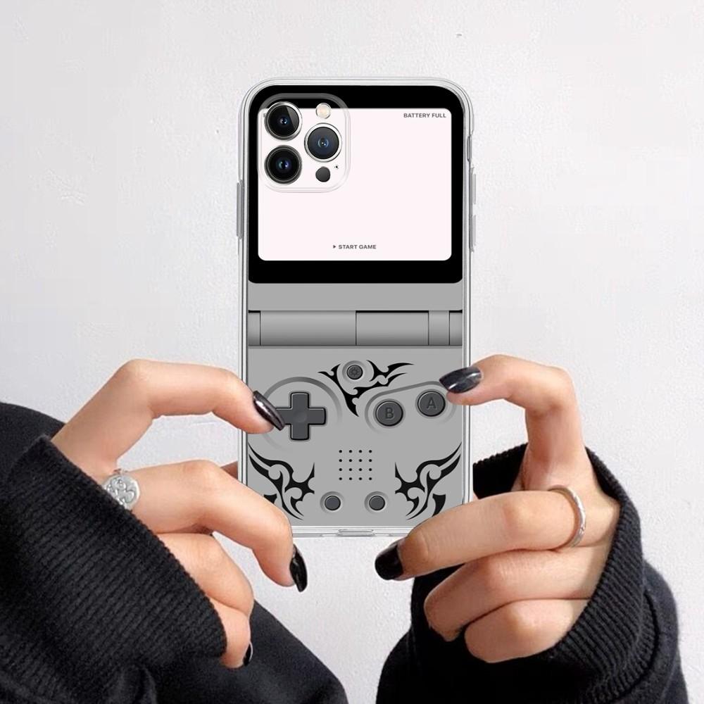 GAME-BOYES Phone Case for iPhone 16 15 8 7 6 6S Plus X SE XR XS 14 11 12 13 Mini Pro Max Mobile Case