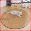 Wicker Cat Bed & Scratching Post with Large Scratch Bowl & Round Summer Mat for Kittens & Pets