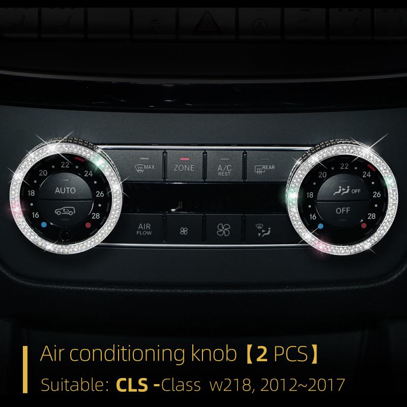 For Mercedes Benz CLS W218 C218 2011-2018 4Door Coupe Crystal Diamond Interior Trim Bling Rhinestone Accessories