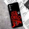 Classic Horror Movie The E-Evil Dead Phone Case For Samsung S26 S25 Edge S24 S23 S22 S21 S20 Ultra Plus Fe Galaxy A54 A53 A34 A2
