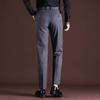 Men Stretch Solid Black Smart Casual  Pants Mens Trousers Office Quick Dry Suit Pants New Spring Autumn Korean Straight Pants