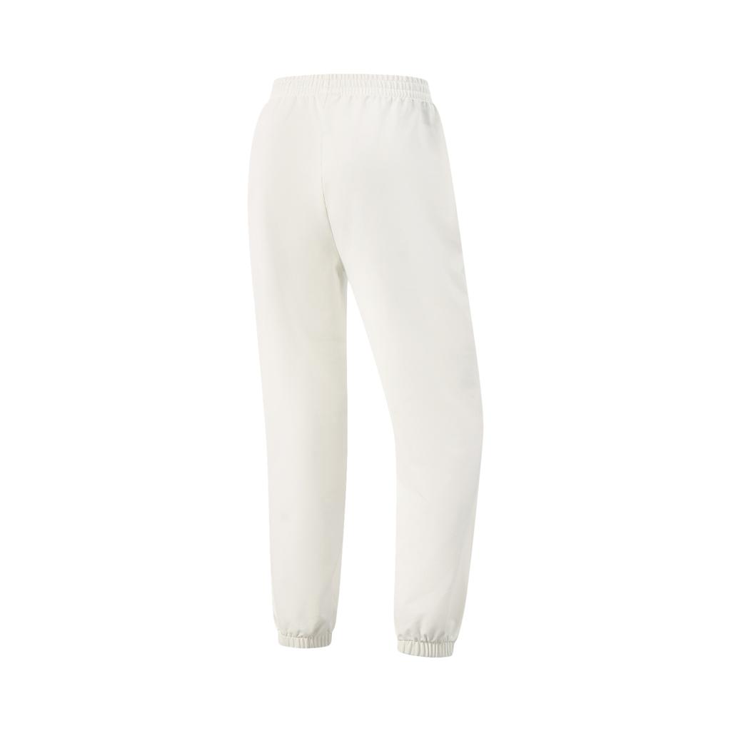 Li Ning Fitness Series Solid Color Mid-Rise Ice Silk Quick-Dry Cool Comfortable Breathable Versatile Tapered Knitted Sports Pants AKLV728-6