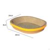 Cardboard Scratching Board Thicken Corrugated Lounge Bed Durable for Kitten Training Toy Claw
